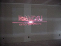 Bandai Logo on Wall
