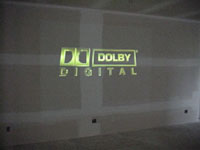 Dolby Logo on Wall