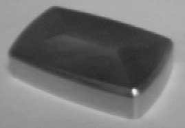 A bar of aluminum android soap